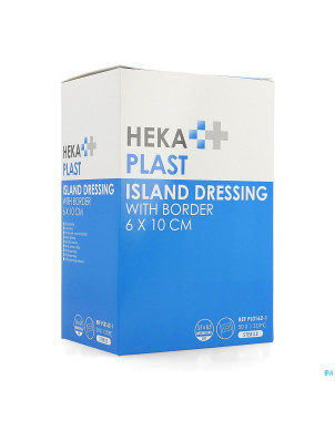Hekaplast border pansement ile sterile 6x10cm 50