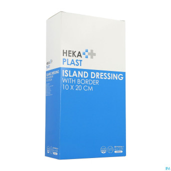 Hekaplast border pansement ile sterile 10x20cm 25