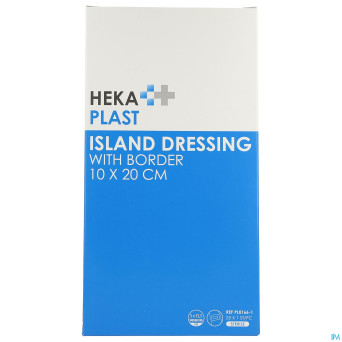 Hekaplast border pansement ile sterile 10x20cm 25