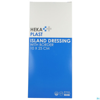 Hekaplast border pansement ile sterile 10x25cm 25