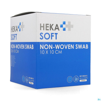 Hekasoft compresse non-tis. sterile 10x10cm 2x50
