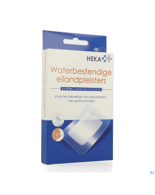 Heka zom rebord transparent etanche 6x10cm 10