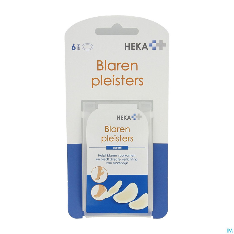Heka zom pansements ampoules assortiment 6