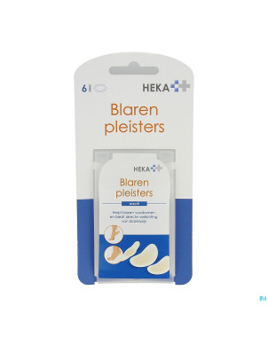 Heka zom pansements ampoules assortiment 6