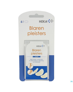 Heka zom pansements ampoules assortiment 6