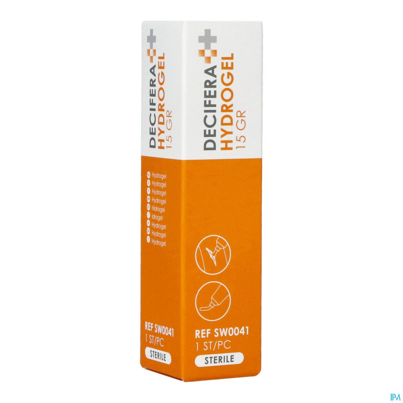Decifera hydrogel tube 15g 1