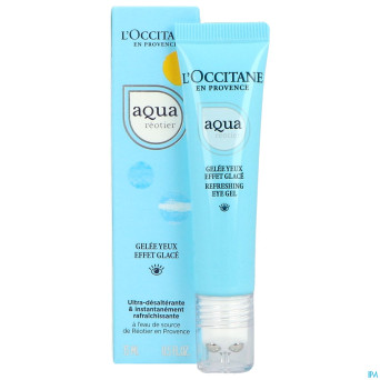 L'occitane roll-on aqua reotier eye gel    15ml