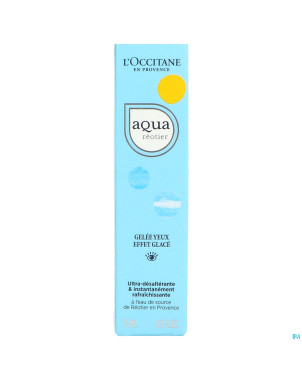 L'occitane roll-on aqua reotier eye gel    15ml