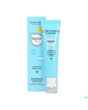 L'occitane roll-on aqua reotier eye gel    15ml