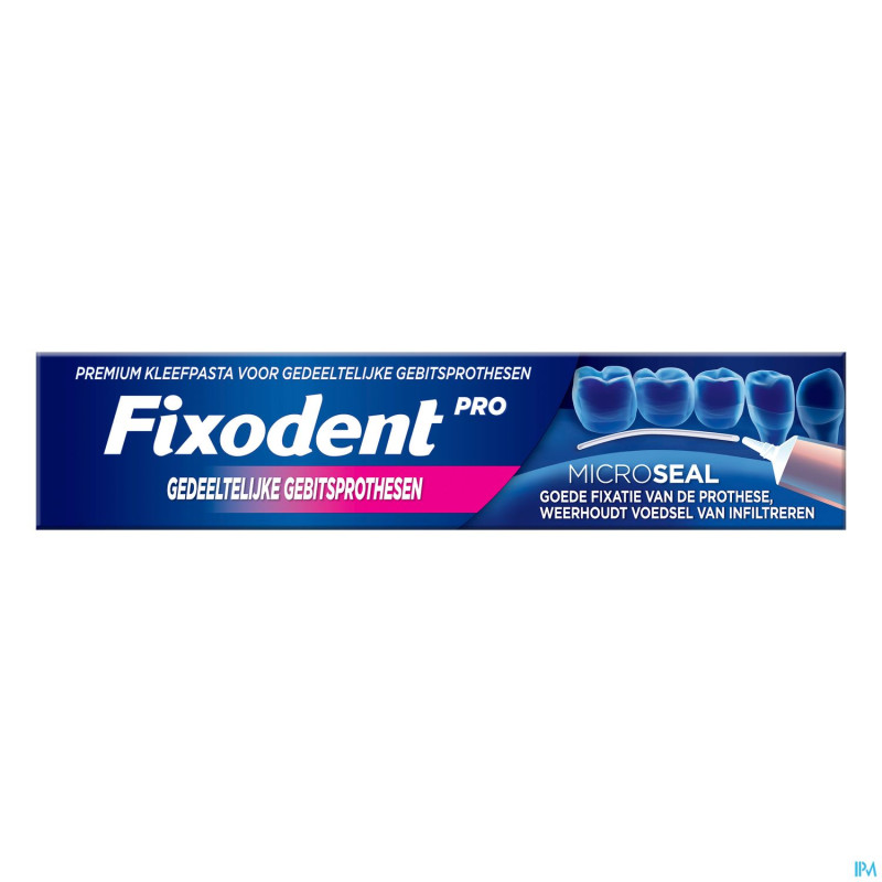 Fixodent pro partials cr   tube 40g