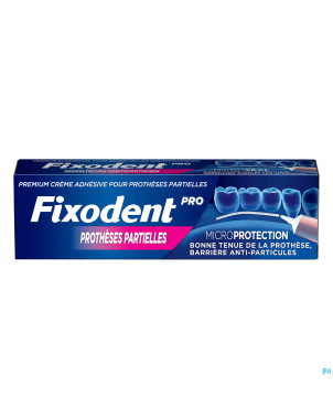 Fixodent pro partials cr   tube 40g