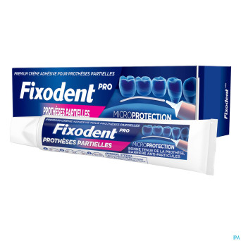 Fixodent pro partials cr   tube 40g