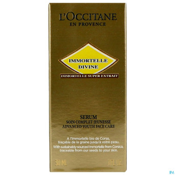 L'occitane immortelle serum divine    30ml
