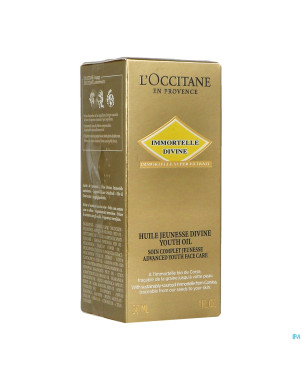 L'occitane immortelle huile jeunesse divine   30ml