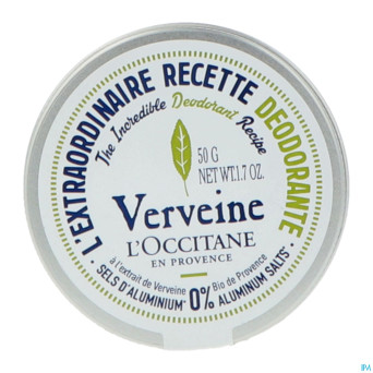 L'occitane deodorant verveine   50g