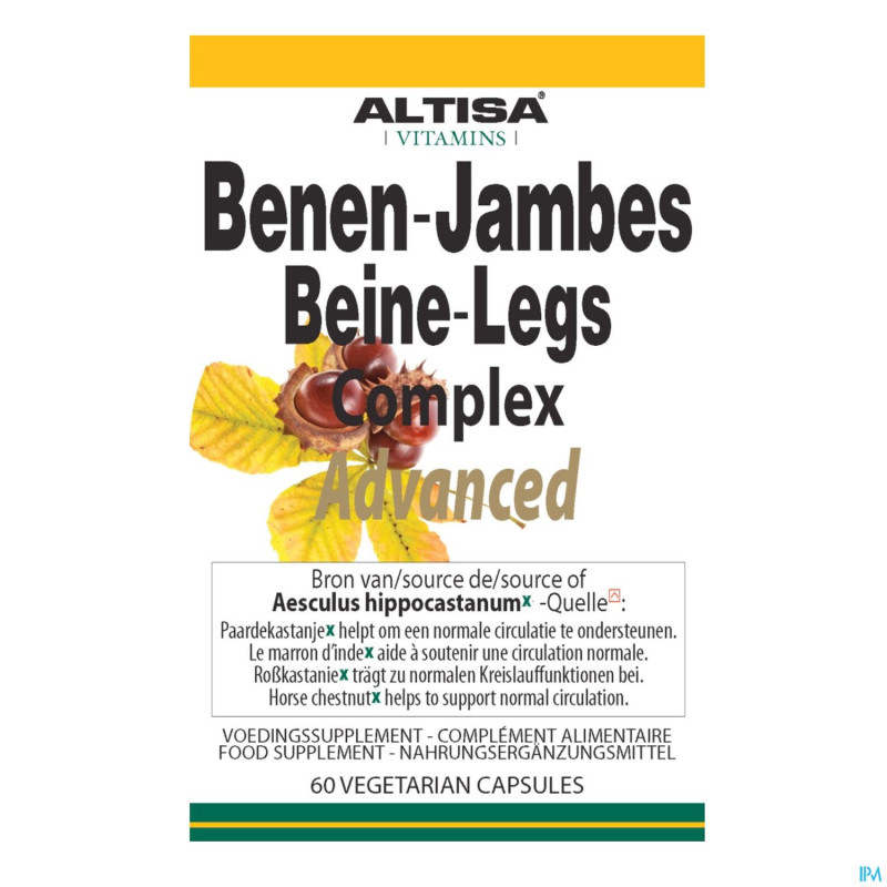Altisa jambes complexe advanced    v-caps 60