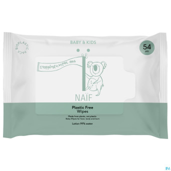 Naif plastic free wipe    54