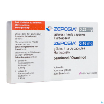 Zeposia 0,23mg/0,46mg pack initiation    caps 7