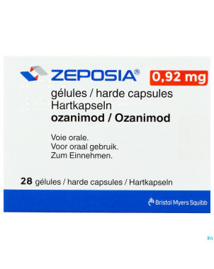 Zeposia 0,92mg caps dur  28