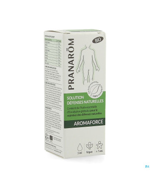 Pranarom aromaforce sol. defense naturel. bio 5ml