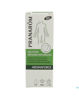 Pranarom aromaforce sol. defense naturel. bio 5ml