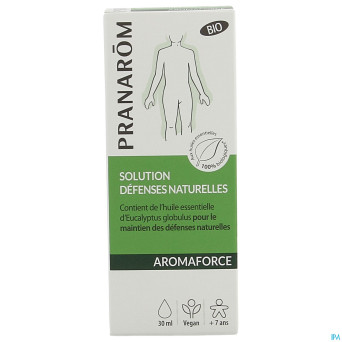 Pranarom aromaforce sol. defense naturel. bio 30ml