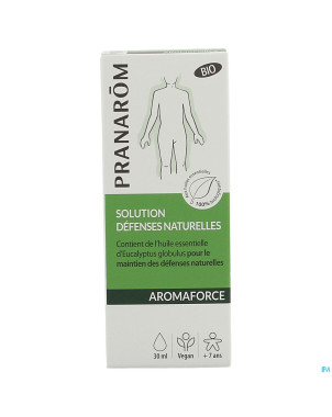 Pranarom aromaforce sol. defense naturel. bio 30ml