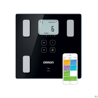 Omron viva moniteur comp. corporelle  hbf-222t-ebk