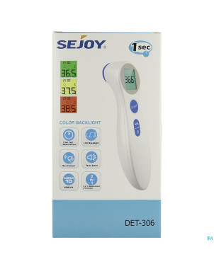 Sejoy thermometre infrarouge s/contact