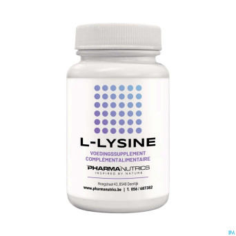 L-lysine v-caps 60    pharmanutrics