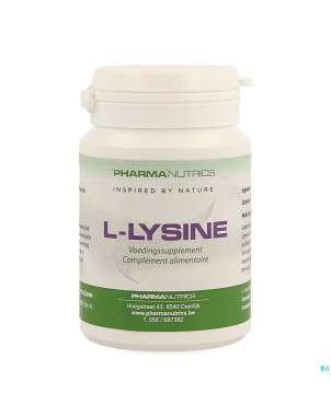 L-lysine v-caps 60    pharmanutrics