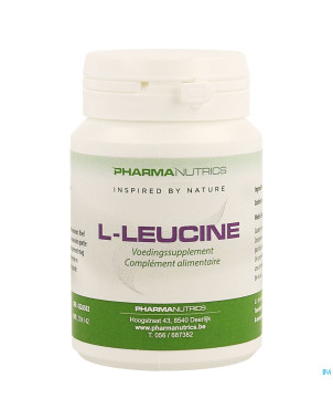 L-leucine v-caps 60    pharmanutrics