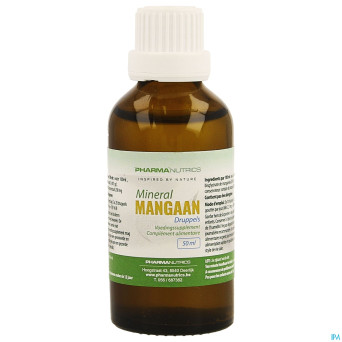 Mangaan gouttes 50ml    pharmanutrics