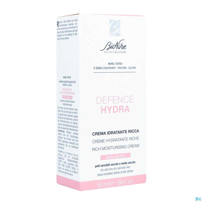 Bionike def hydra rich moisturising cream tb  50ml