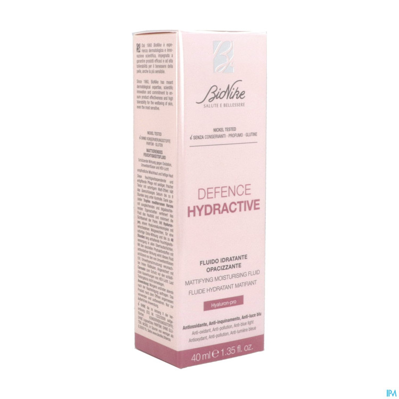 Bionike def hydractiive mattifying moist.fluid40ml