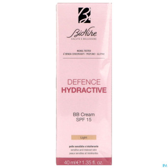 Bionike def hydractiive bb cream ip15 light tb40ml
