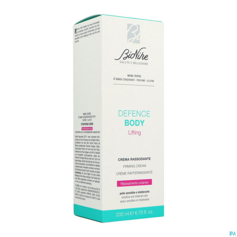 Bionike def body lift.firming a/ageing cr tb 200ml