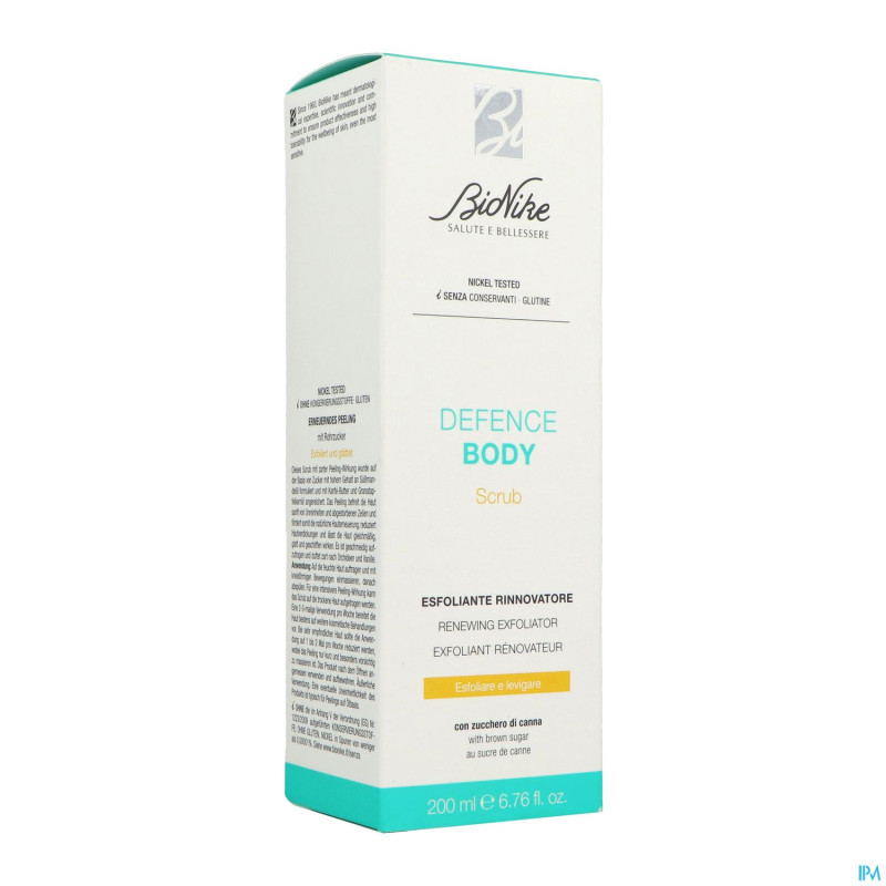 Bionike def body scrub renew. exfol.br.sugar 200ml