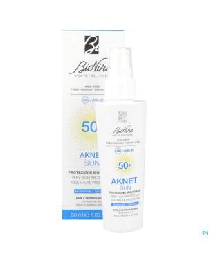 Aknet sun 50+ very high prot. acne-prone skin 50ml