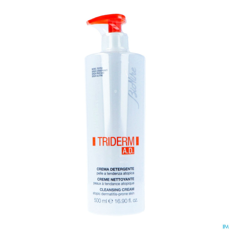 Triderm a.d. cleans.cr at.dermat.-prone skin 500ml