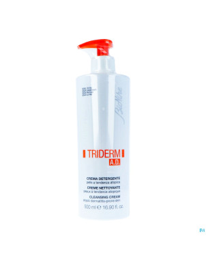 Triderm a.d. cleans.cr at.dermat.-prone skin 500ml