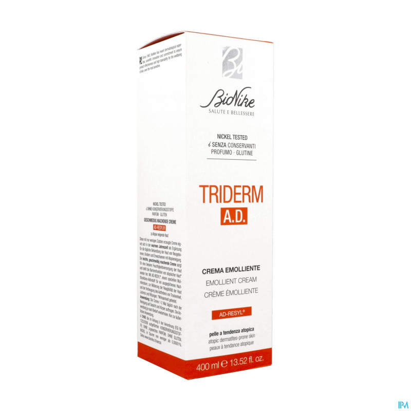 Triderm a.d. emol.cr atopic dermat.-pron.skin400ml