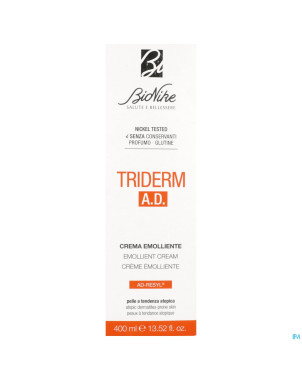 Triderm a.d. emol.cr atopic dermat.-pron.skin400ml
