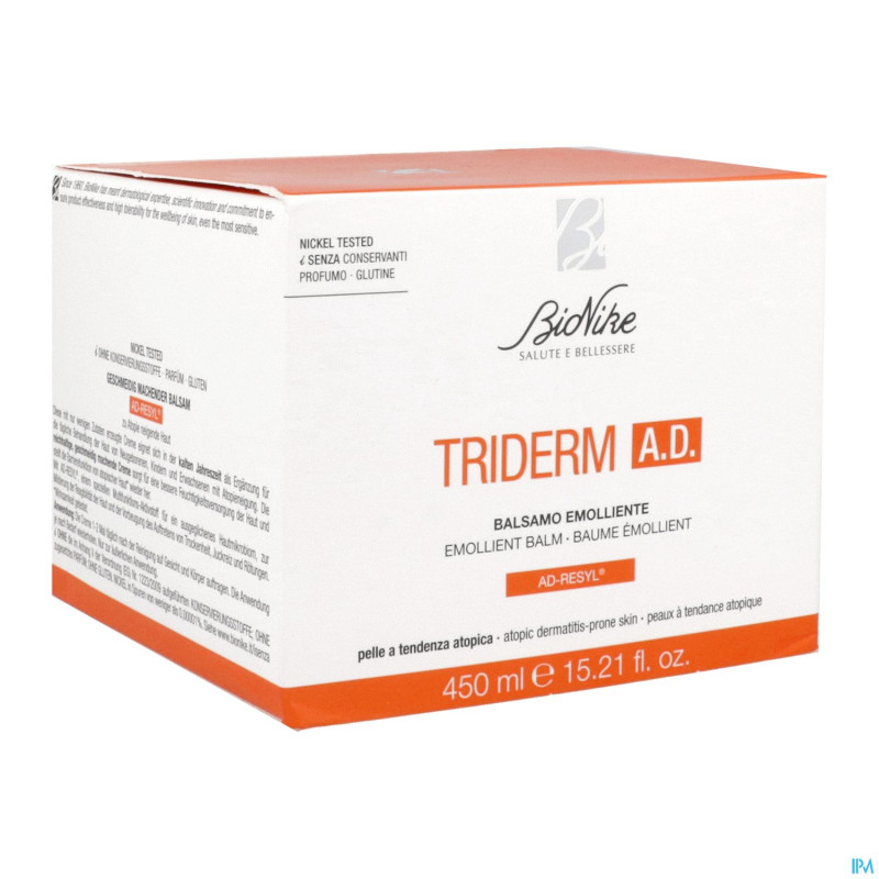 Triderm a.d. emol.balm at.dermat.-prone skin 450ml