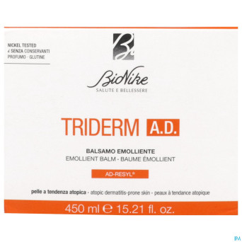 Triderm a.d. emol.balm at.dermat.-prone skin 450ml