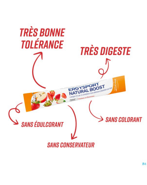 Natural boost fraise stick   30x30g