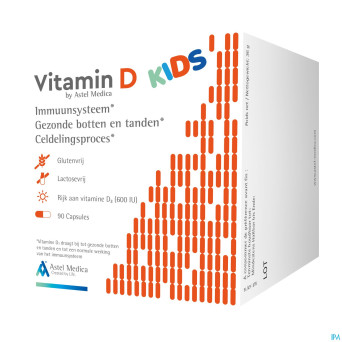 Astel vitamin d kids    caps 90
