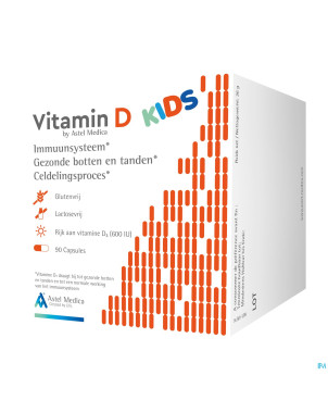 Astel vitamin d kids    caps 90