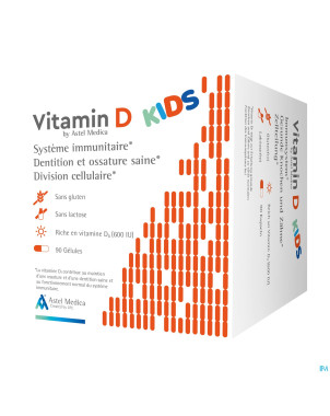 Astel vitamin d kids    caps 90