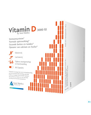 Astel vitamin d 3000iu    caps 90